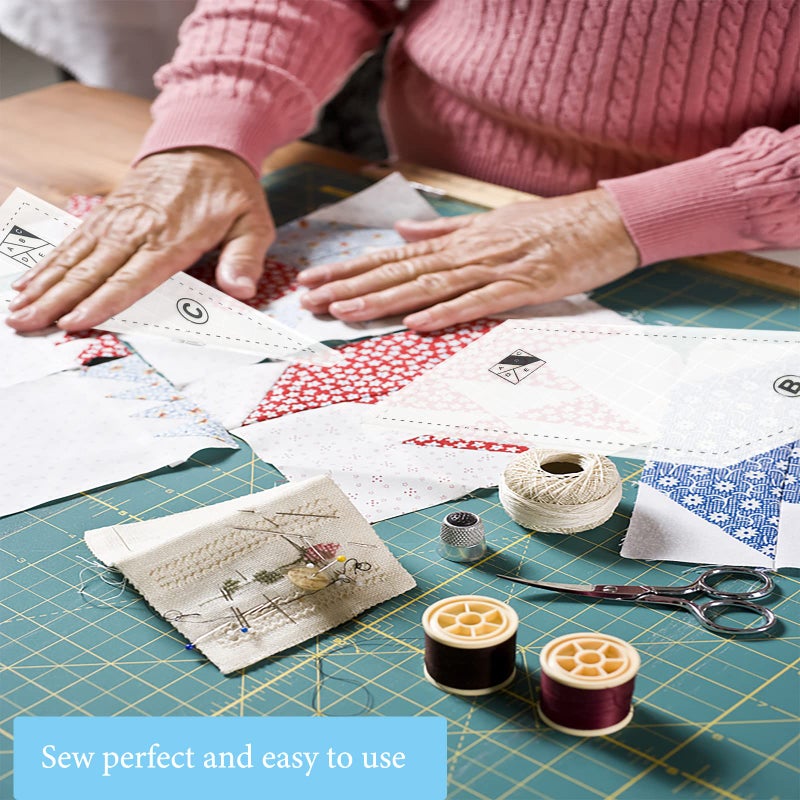 Hovesty Quilting Rulers and Templates  5Pcs Creative Quilting Cutting Template Quilt Templates Acrylic for Cutting Patterns  Quilt Ruler Set Quilting Supplies for Sewing Machine Cutting Mats  Arts and Crafts - Image 5